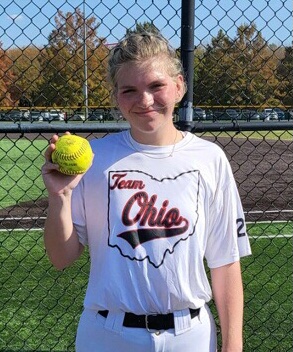 05Ohio's tweet photo. Storybook ending to 5 seasons coaching Ayva Lasley! Perfect Game in final start and a home run as well! Thank you #13!! I have a feeling you might be in the circle for Team Ohio Black a few weekends this coming summer :) @AyvaLasley @lasley_shawn @TeamOhioSB https://t.co/KkVQ9kd1BD