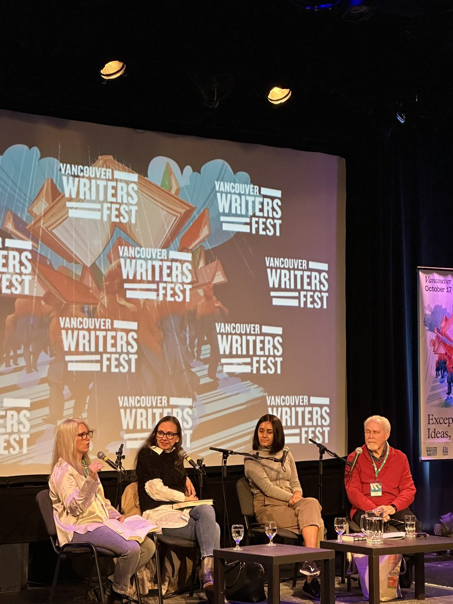 Fascinating people, engaging conversations & infectious energies. Just like we promised! :) Thank you to everyone who attended this year’s @VanWritersFest! #SusanJuby @YrsaSig @sonya_lalli @LonniePropas @FCATatSFU #sfupublishing #learnpublishing #mpub