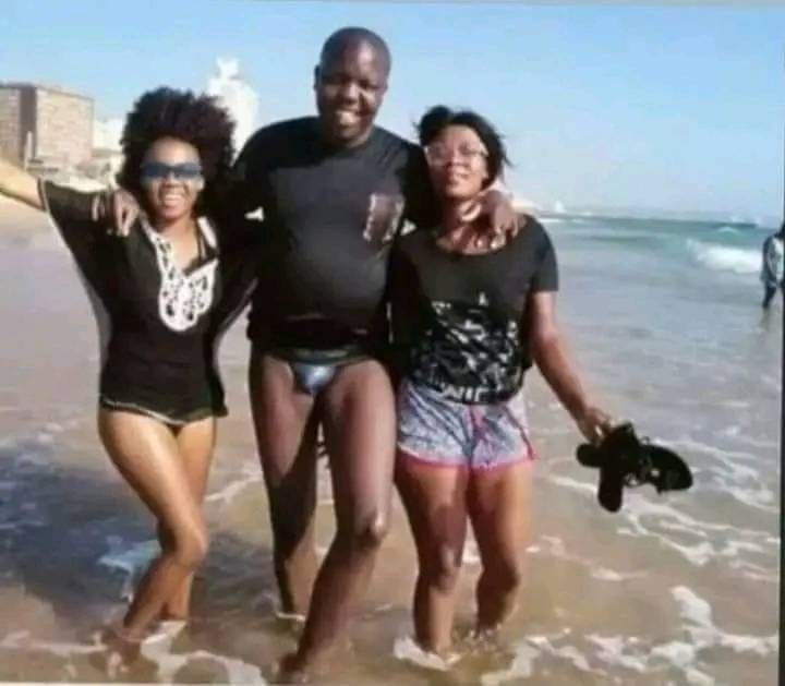 NEWLY elected @Meru_county MCA enjoying life in Mombasa with his two mermaids during induction. @Ma3Route