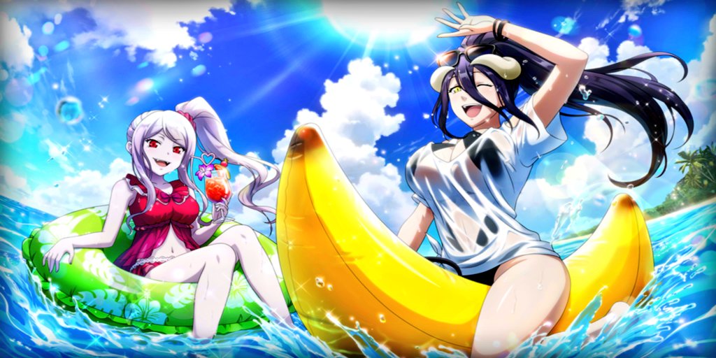 Albedo 🔥🔥😤

Ft: Shalltear 👀👀

(Source)
* Overlord *