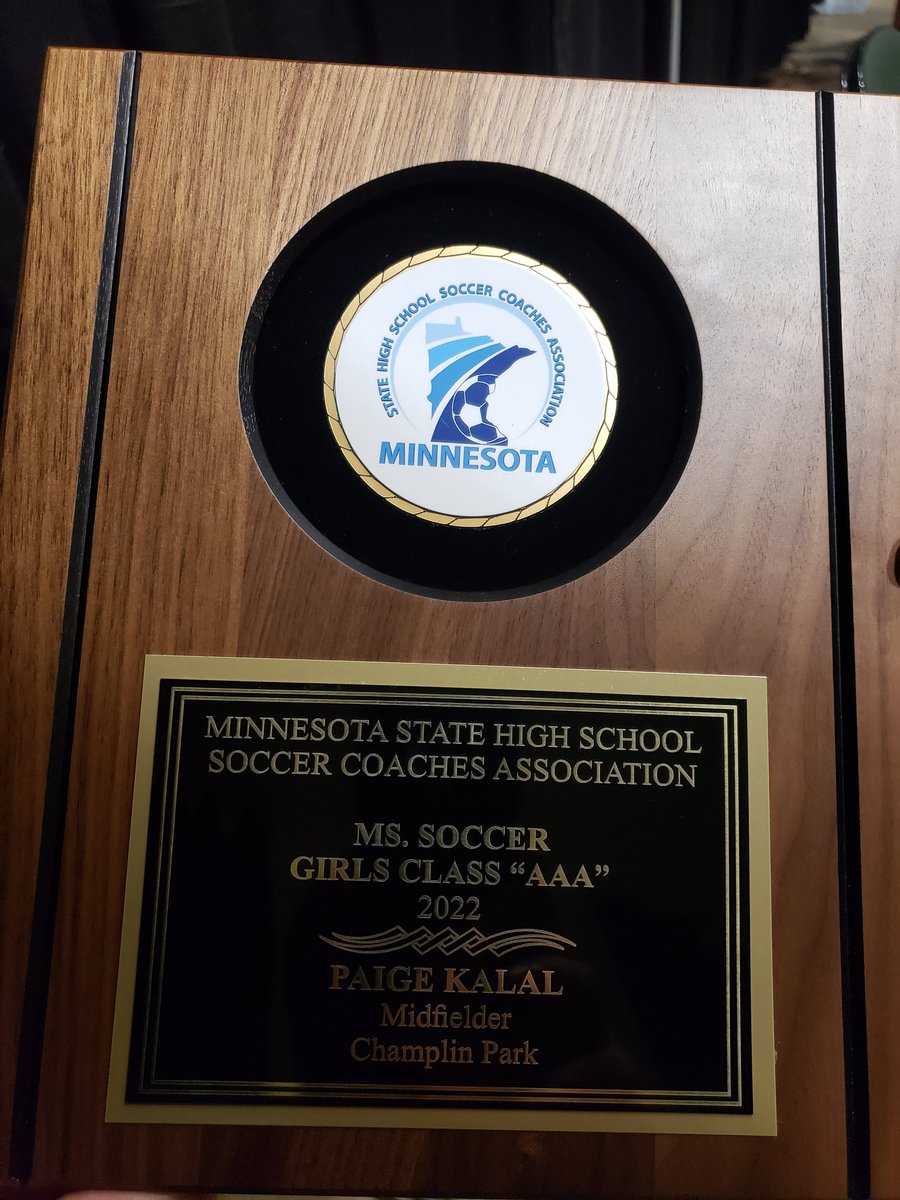 rob7278's tweet photo. Paige is Ms Soccer for Class AAA!!! https://t.co/DxAUHSGFVQ
