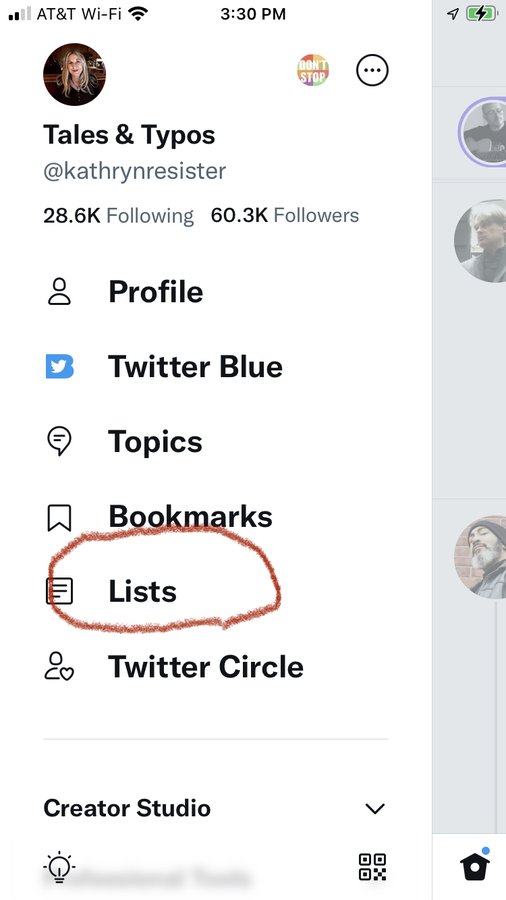 PSA. Do you know what Twitter Lists are? It’s part of the Twitter platform. • Click on Lists • Click on the 3 dots in the upper right corner • Click on Lists you’re on MAGA puts Democrats on their Twitter Lists to stalk us. To remove a list, block the owner of the list.