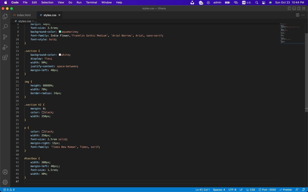 duedumaxx's tweet image. Day 01 of #100daysofcodechallenge. This HTML and CSS code took me hours of questioning myself whether the #softwareengineering  industry is meant for me, but hey, look, we made it. It’s still a work in progress.
#CodetrainChallenge #99daysToGo.