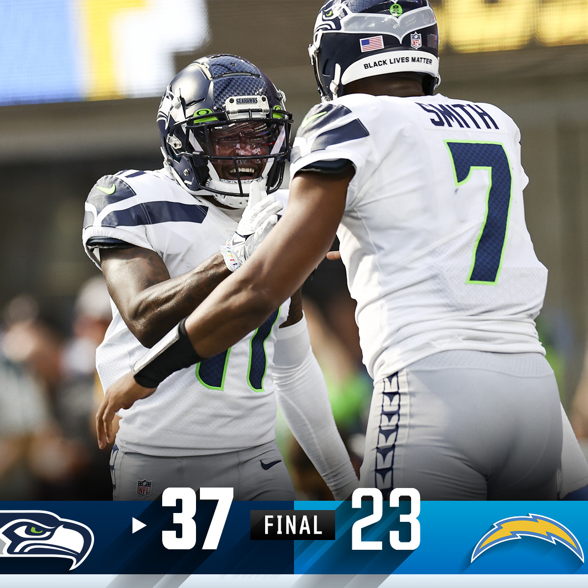 FINAL: The <a href="/Seahawks/">Seattle Seahawks</a> take over first place in the NFC West! #SEAvsLAC