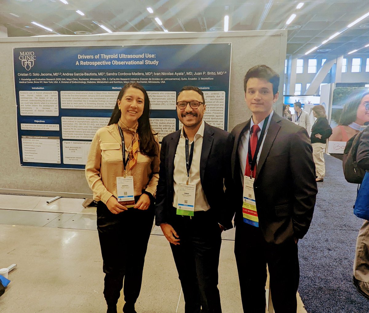 Highlights moments at the <a href="/AmThyroidAssn/">American Thyroid Association</a> 2022  🇨🇦 <a href="/CristianSotoMD/">Cristian Soto Jacome, MD.</a>
<a href="/thancfoundation/">THANC Foundation</a> <a href="/camilo_gzzv/">Camilo Gonzalez-Velazquez, MD.</a> <a href="/o_kawkgi/">Omar El Kawkgi, MD</a> <a href="/DavidToroT/">David Toro Tobon</a> 
🙏🙏