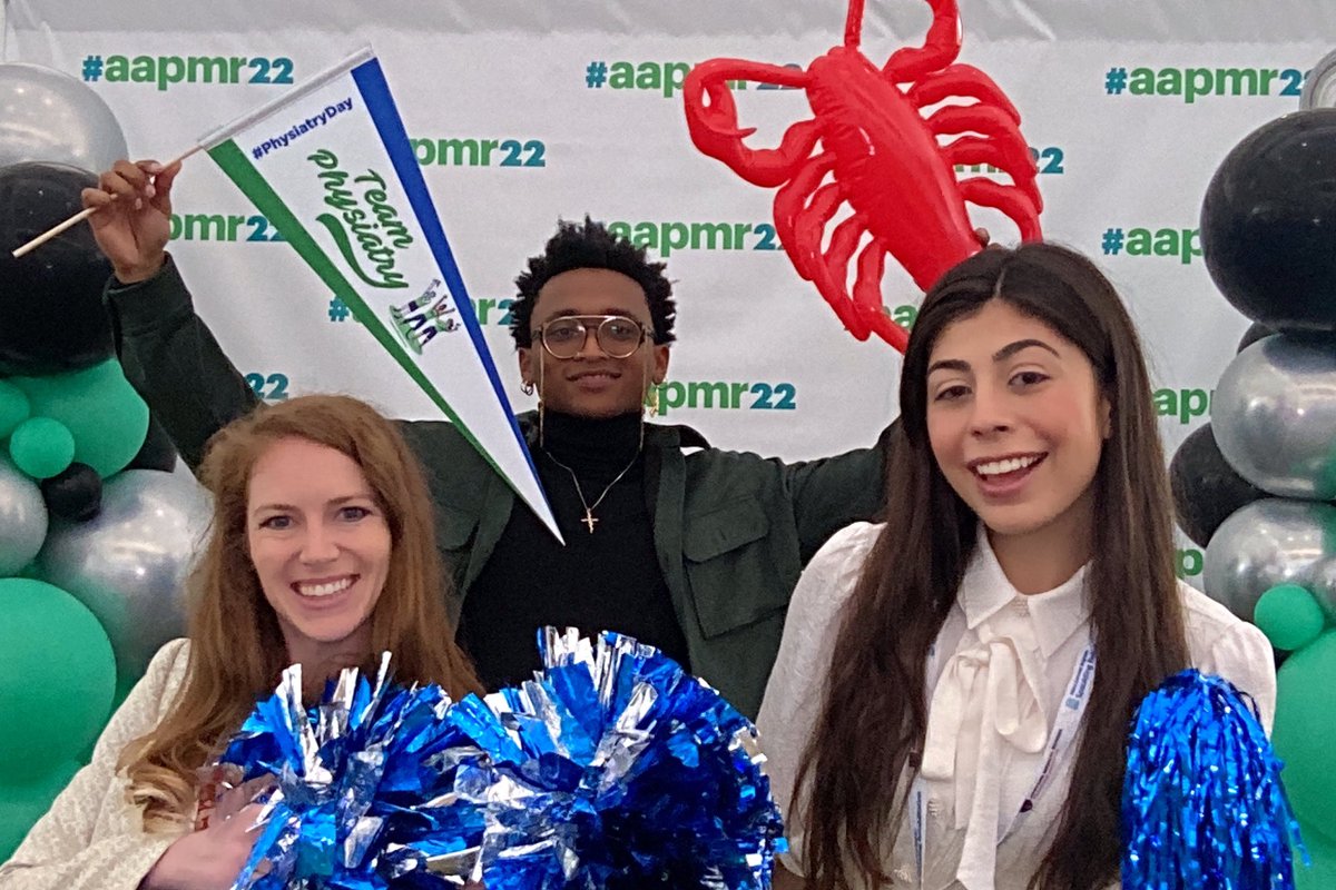 LenaMishack's tweet photo. Had an incredible time at #AAPMR22 learning and connecting with this amazing community! Excited for the infinite possibilities within physiatry! @AAPMR #physiatry #medtwitter #match2023 https://t.co/SdQJAYEPkm