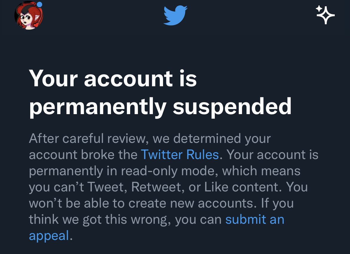 ❤️// It's official everyone. The OG account has been permanently suspended. All because of some cryptobastard.

Please spread the word while I get this account set up for RP again.

Though getting into that mood will take time. I feel so much anger and disappointment.