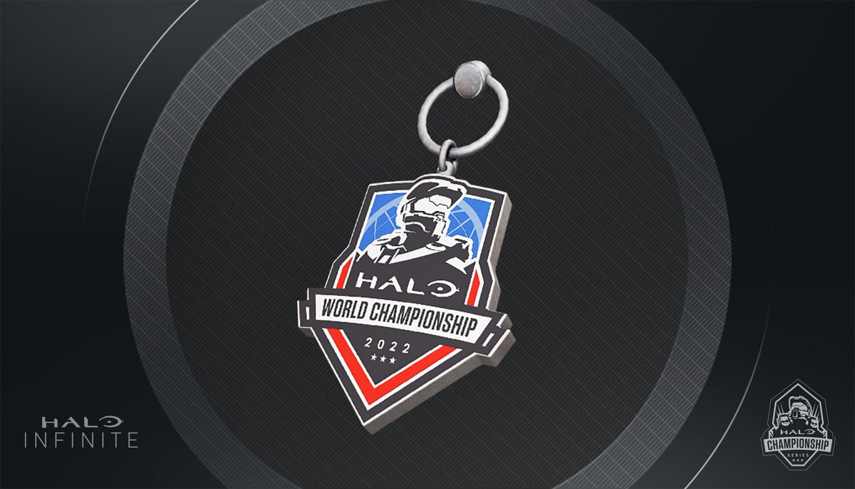 Infiniteforges's tweet photo. I’m giving away 3 codes that unlock the exclusive #HaloWC weapon charm &amp; all twitch drops from this weekend!

-Follow &amp; retweet
-Comment who wins grand finals👀

I’ll select someone tonight⚒️ https://t.co/KCh8cmT0MQ