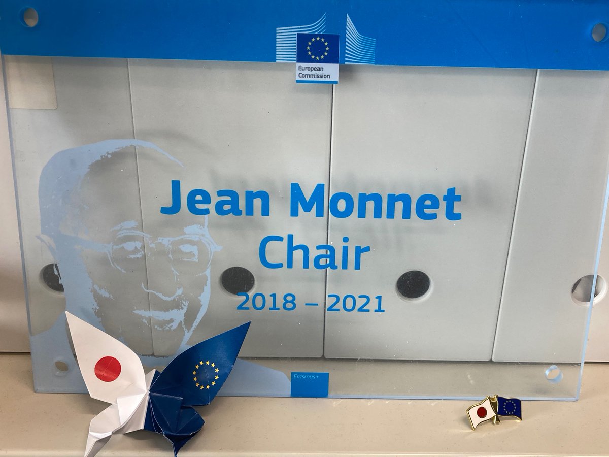 DemObsEU's tweet photo. Prof. @rdandoy met with Prof. @Tokyokel1 from @waseda_univ
Prof. Bacon is Jean Monnet chair (2018-2021) and his project deals with the EU and normative diffusion in Asia. More information here: https://t.co/lbmn4Z6Jsd #JMchair https://t.co/hRUSvOGdFi