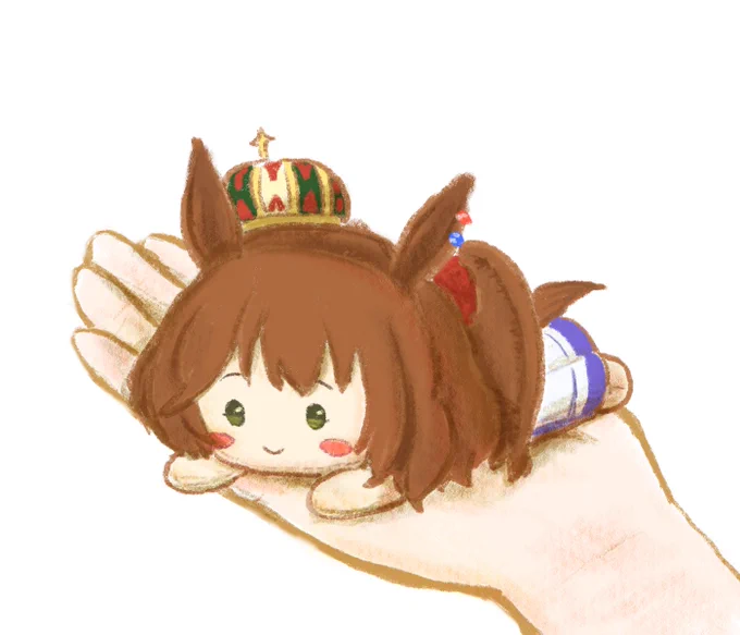 ラフとはいえ尻尾を忘るという重大なミスをしたので修正 