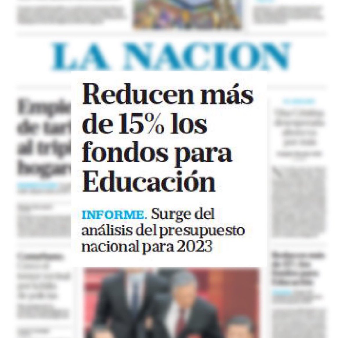 No sorprende: siguen despreciando la educación y el futuro de millones de chicos y chicas que necesitan que el Estado los acompañe para que puedan soñar un futuro y trabajar para construirlo.