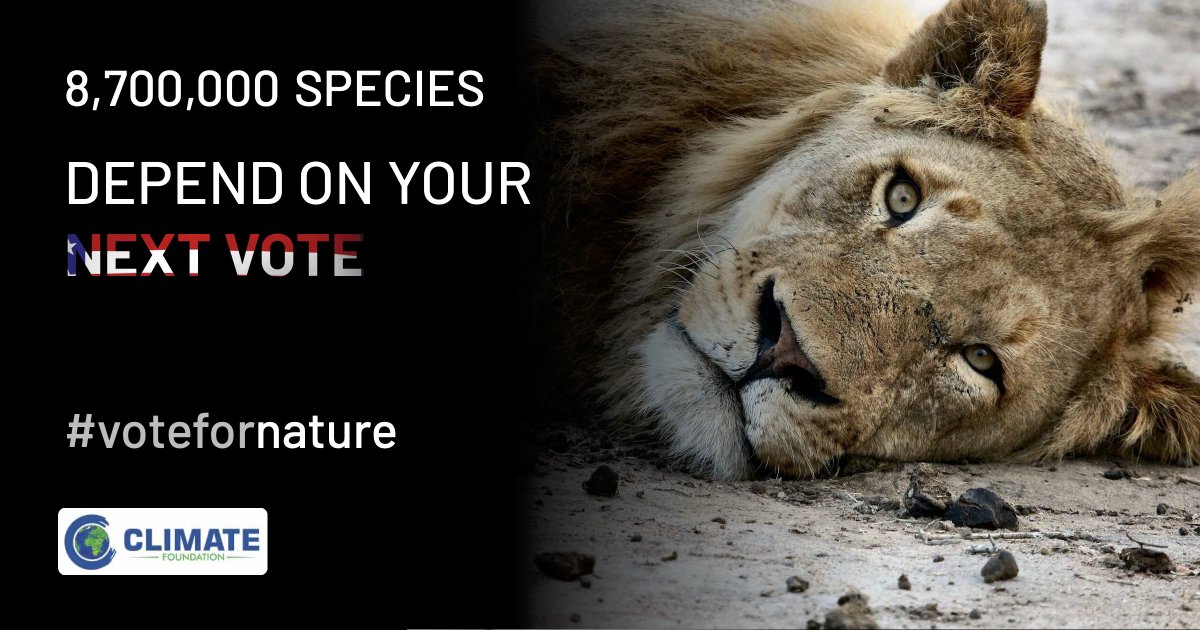 You can make a difference. 
#votefornature