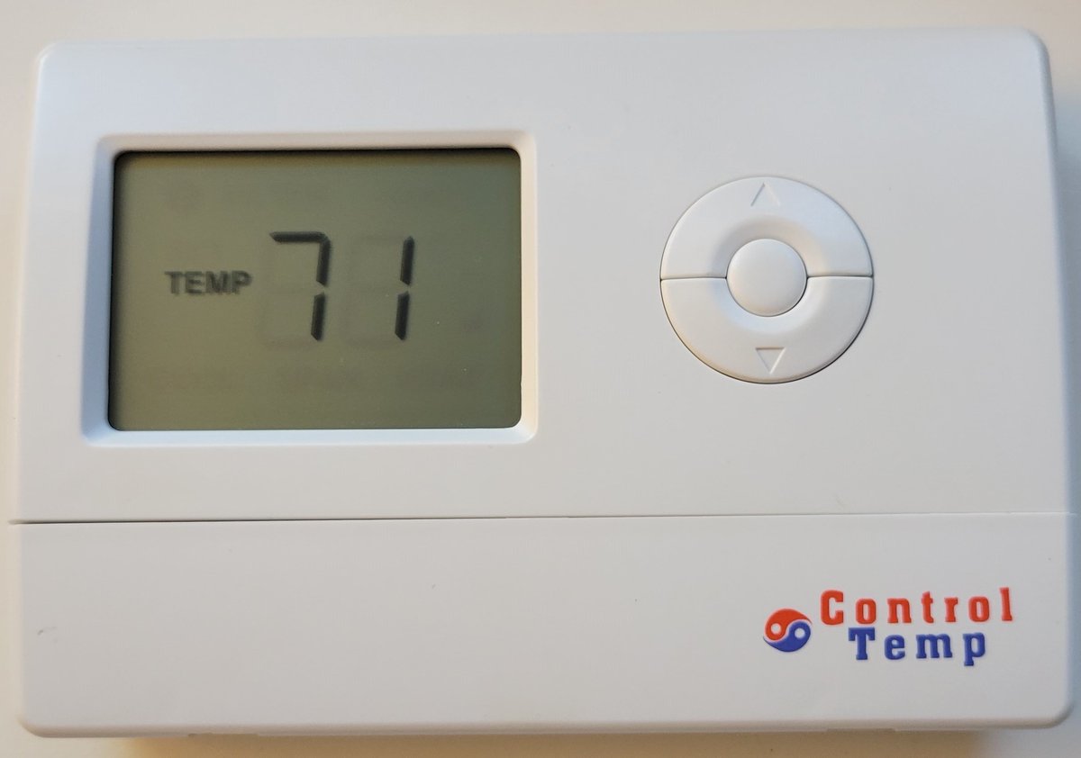 ControlTemp's tweet image. New Arrival - CT400 Advanced Tamper Proof Thermostat allows property owners to set the maximum heat and minimum cool settings on the thermostats. A unique security feature allows the landlord to set a security code that cannot be overridden or reset. bit.ly/3TsIHHf
