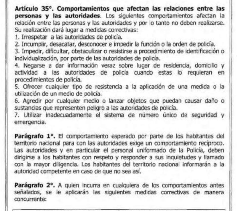 MariaFdaCabal's tweet photo. El viceministro Gustavo García debe ser investigado por la Procuraduría, no tiene la facultad para intervenir en un procedimiento policial.

Viola el artículo 35 del Código de Policía y aquí no pasa nada.

https://t.co/xhjtbMdsdQ https://t.co/qUjJlTRmDT