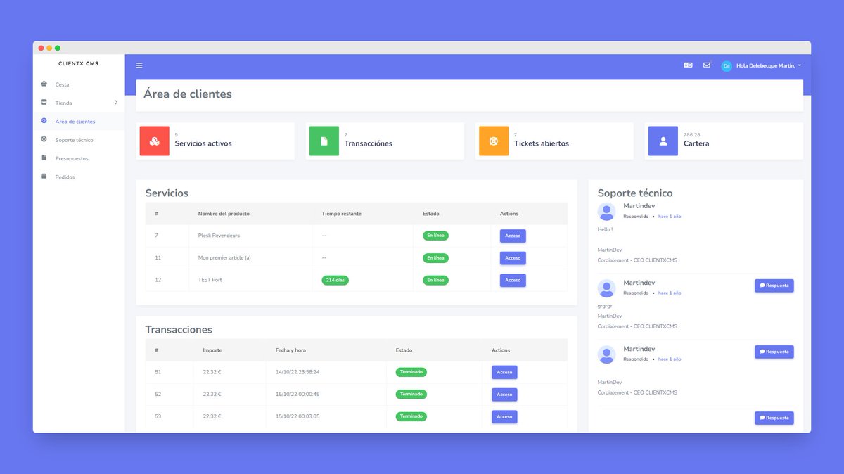 ClientXCMS's tweet photo. 🇪🇸¡ Bienvenido España a CLIENTXCMS ! 

L'espagne est disponible grâce à vous sur l'interface client et administration.

✏️ Vous connaissez une langue ? Vous pouvez traduire le CMS depuis https://t.co/2uFltrjesp ! 

#Translate #CLIENTXCMS #NEWS https://t.co/Q3zzVrGOEA