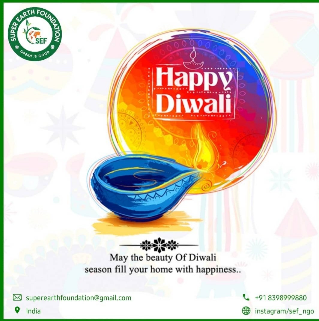 sef_ngo's tweet photo. Happiest #Diwali to you and family.May you all be blessed with Good health.
#HappyDiwali2022 #HappyDeepavali #दीपावली_की_हार्दिक_शुभकामनाएं #दिवाली2022 #दीपोत्सव #दिवाली https://t.co/vXWeE659UE