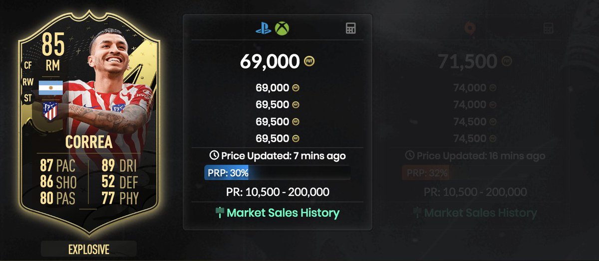 BisonFUTTrading's tweet photo. Some of the investments we  gave the discord 

Follow or join the free discord for more trading and investment tips

Link is in the bio
#FIFA23 #FUT #FUT23 https://t.co/1jnA6lb6uR