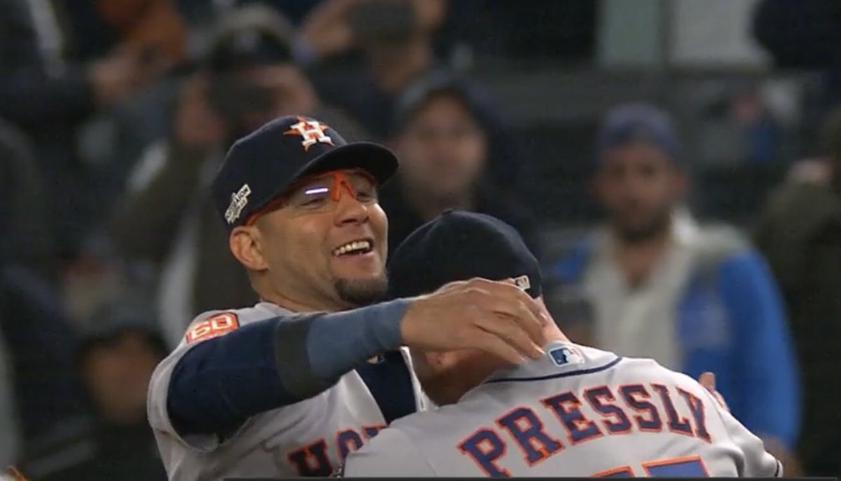 el_yuly10's tweet image. We win in the Bronx. Pure joy #ALChampions⚾️ #LevelUp @astros @LosAstros 🔥