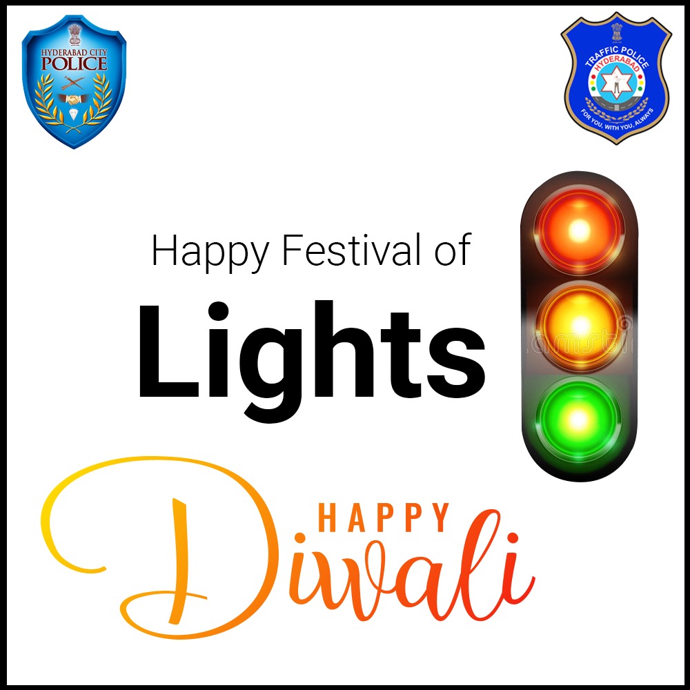 #HYDTPgreetings 
#Diwali #Diwali2022 #diwaliwishes 
@JtCPTrfHyd