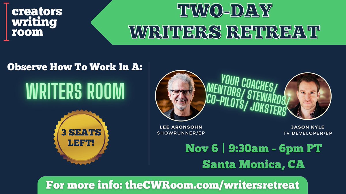 Creators Writing Room tweet media