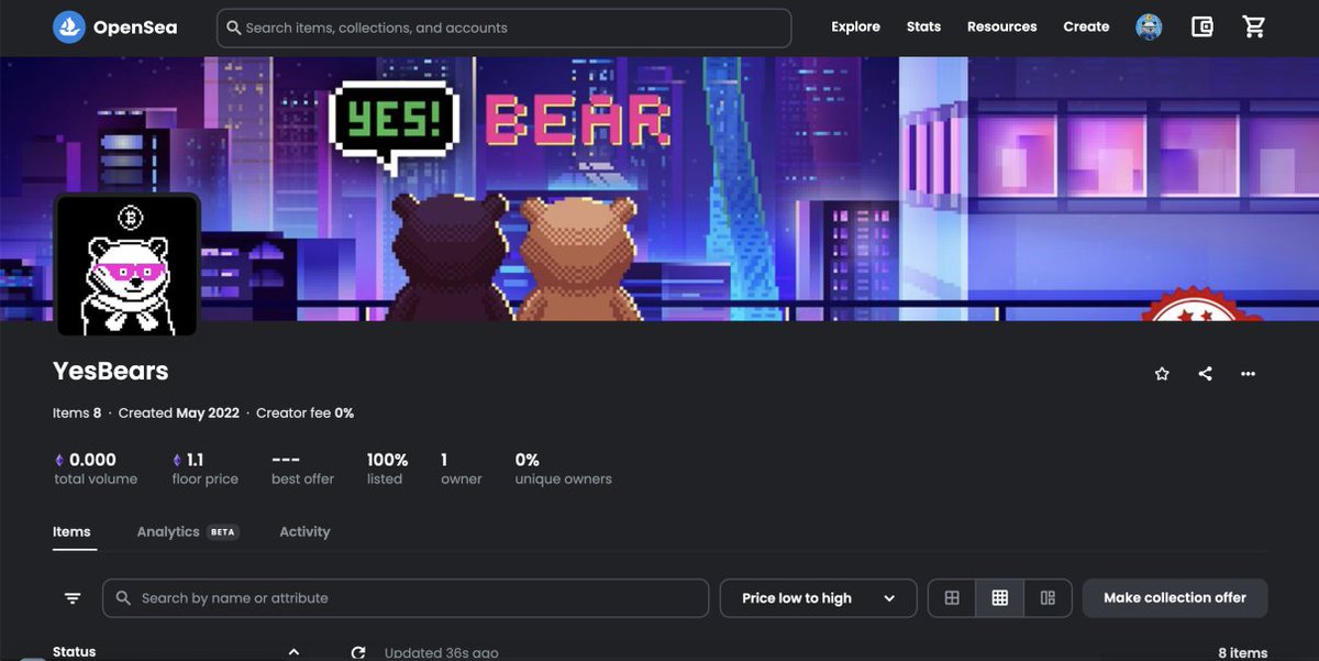 YesBear_NFTs's tweet photo. 𝙁𝙖𝙠𝙚 𝙖𝙘𝙘𝙤𝙪𝙣𝙩 𝙞𝙨 𝙔𝙚𝙨 𝘽𝙚𝙖𝙧𝙨 (𝙬𝙞𝙩𝙝 𝙨) ⬇️ 𝙋𝙡𝙚𝙖𝙨𝙚 𝙝𝙚𝙡𝙥 𝙊𝙛𝙛𝙞𝙘𝙞𝙖𝙡 𝙔𝙚𝙨 𝘽𝙚𝙖𝙧 𝙗𝙮 𝙧𝙚𝙥𝙤𝙧𝙩 𝙩𝙝𝙞𝙨 𝙖𝙘𝙘𝙤𝙪𝙣𝙩 𝙞𝙛 𝙮𝙤𝙪 𝙘𝙝𝙖𝙣𝙘𝙚 𝙩𝙤 𝙬𝙞𝙩𝙣𝙚𝙨𝙨 𝙩𝙝𝙚𝙢. https://t.co/x7fmEgt8Kn