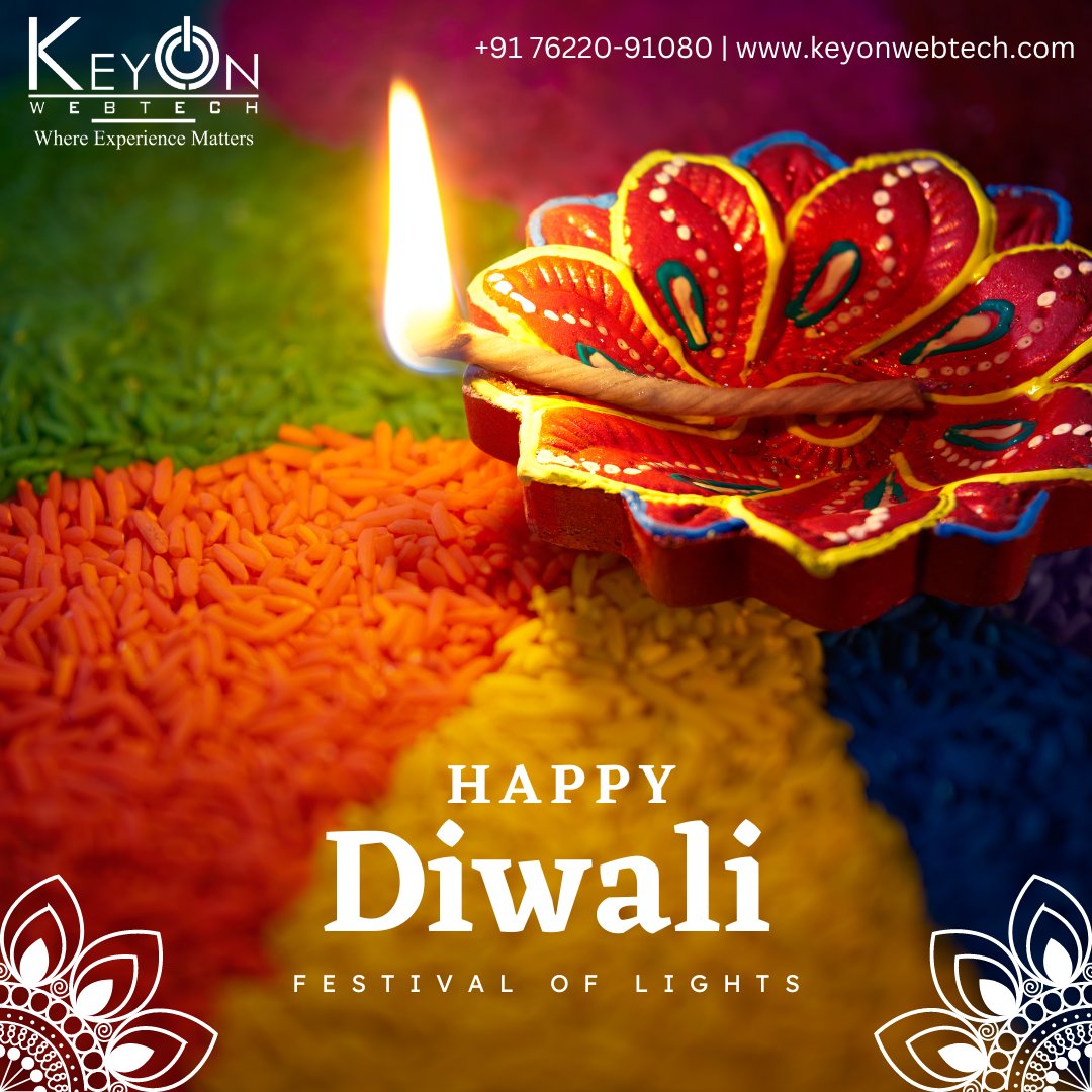KeyonWebtech's tweet photo. Lakshmi, the goddess of prosperity, may smile upon you this year. · I hope you have a wonderful Diwali. 🎇🎆 https://t.co/RiZ7K04lol