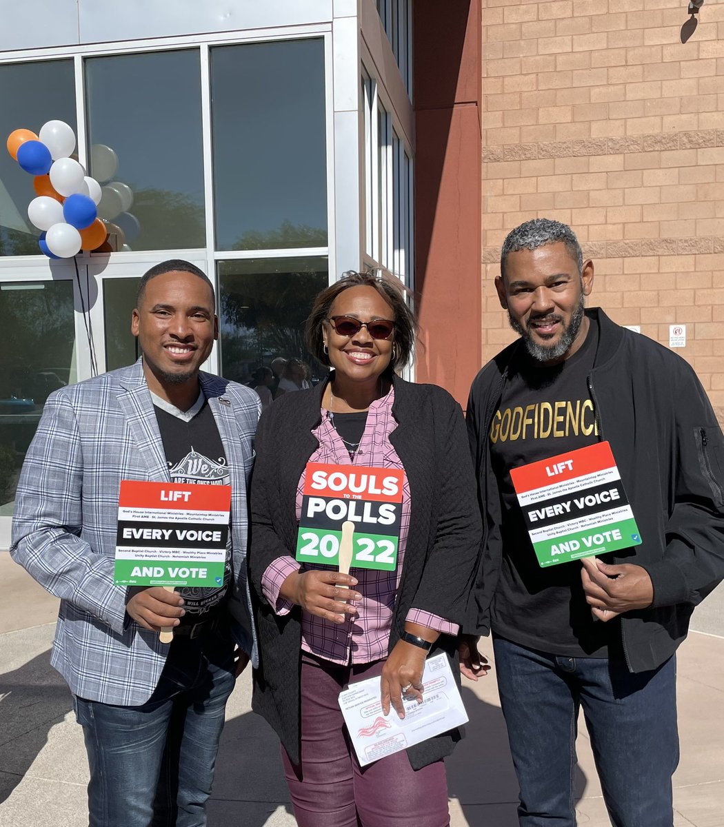Daniele4mayor's tweet photo. This is always a special a day for #TeamDMM, we take a small break from canvassing to ensure our voices are heard by casting our vote🗳 #AD1 @nvassemblydems #SoulsToThePolls2022 #win2022 #NVleg https://t.co/VuPdWjYser