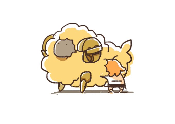 「羊 ショートヘア」のTwitter画像/イラスト(新着)｜5ページ目