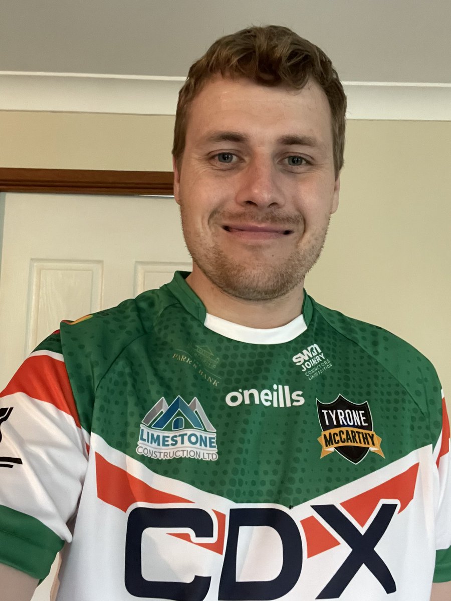 BlakeEdwards77's tweet photo. @TykeMc testimonial jersey has arrived in 🇦🇺. Fitting way to celebrate a sensational career mate. Also Nice to see some Illawarra Cutters 🔴⚪️ in there too 😜 🏆🏆 https://t.co/zfxKpe4cat