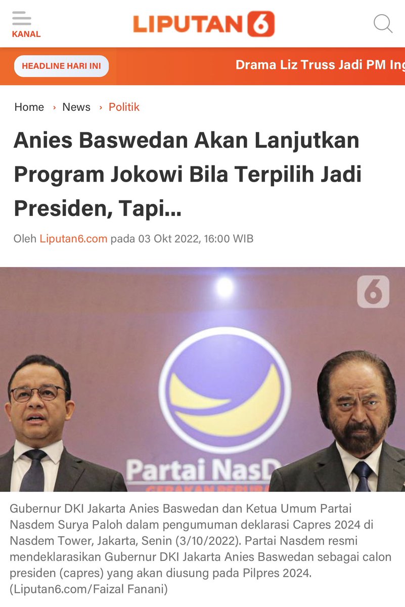 Dari komentar-komentar di cuitan saya sementara bisa disimpulkan, mengalahkan mantan Gubernur terburuk sepanjang sejarah DKI itu sangat mudah.

Pedukungnya emosian, mrk fokus nyerang sampe lupa promosiin prestasi &amp; program Capresnya [Emang ada…yah?]😀🤣