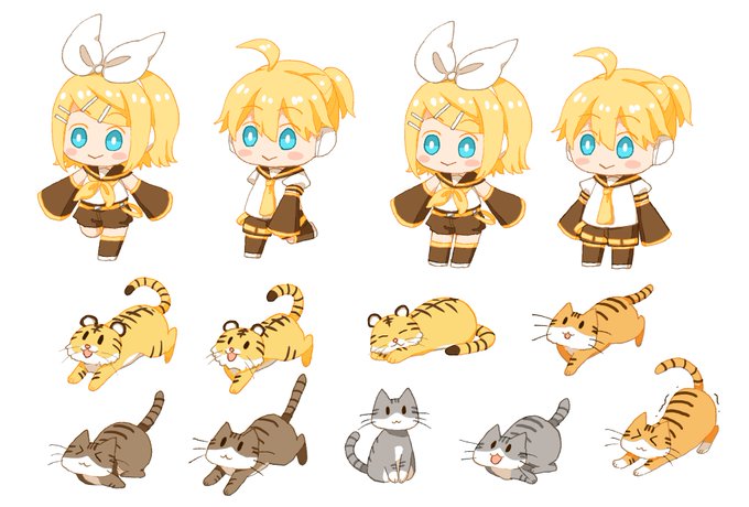 「hair ornament tiger」 illustration images(Latest)