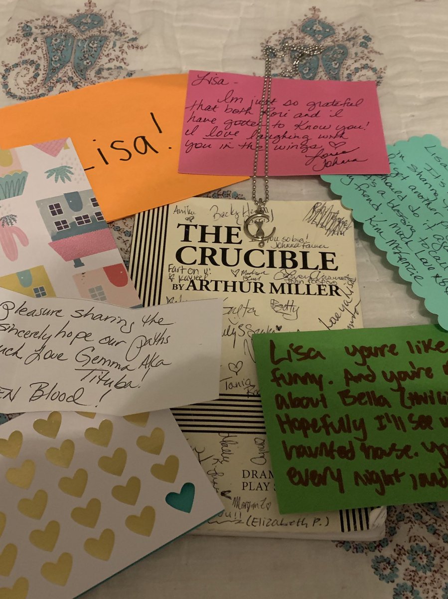 LisaChristinaB's tweet photo. How it started…How it ended. “ Who can say if I’ve been changed for the better, I do believe I have been changed for the better. But because I knew you I have been changed for good.” #TheCrucible https://t.co/TkFdhbwqZd