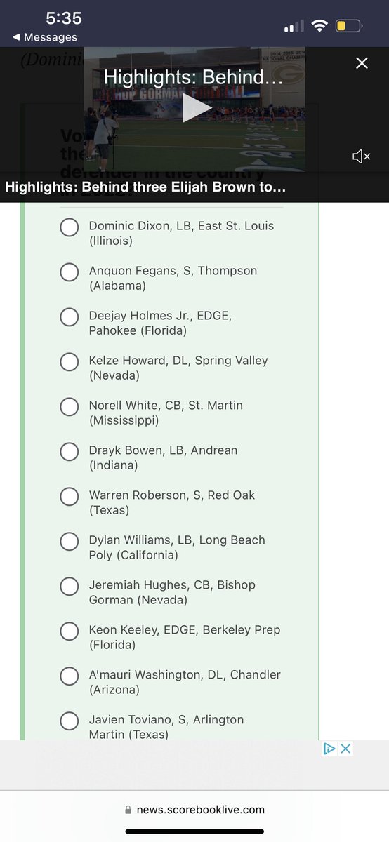 A’mauri Washington tweet media