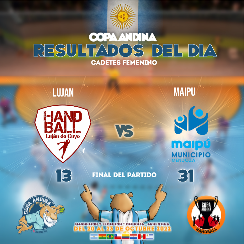 #copaandina2022 resultado corregido