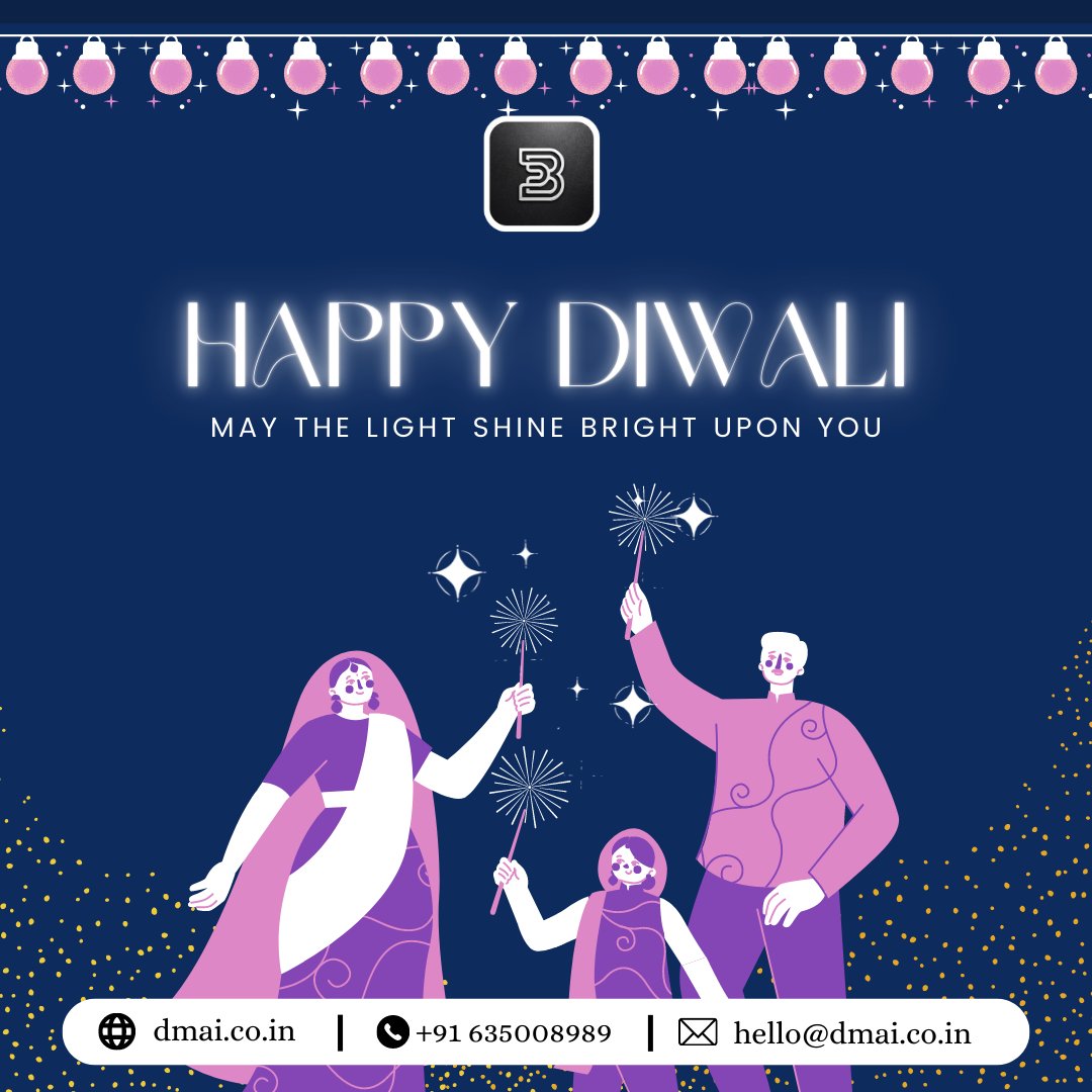 DMAI_Official's tweet photo. May Maa Lakshmi, the Goddess of wealth,
shower you with the riches. Here's wishing you a
blissful Diwali 2022.
HAPPY DIWALI 2022
#happydiwali2022 https://t.co/Wl7i0l05Ji