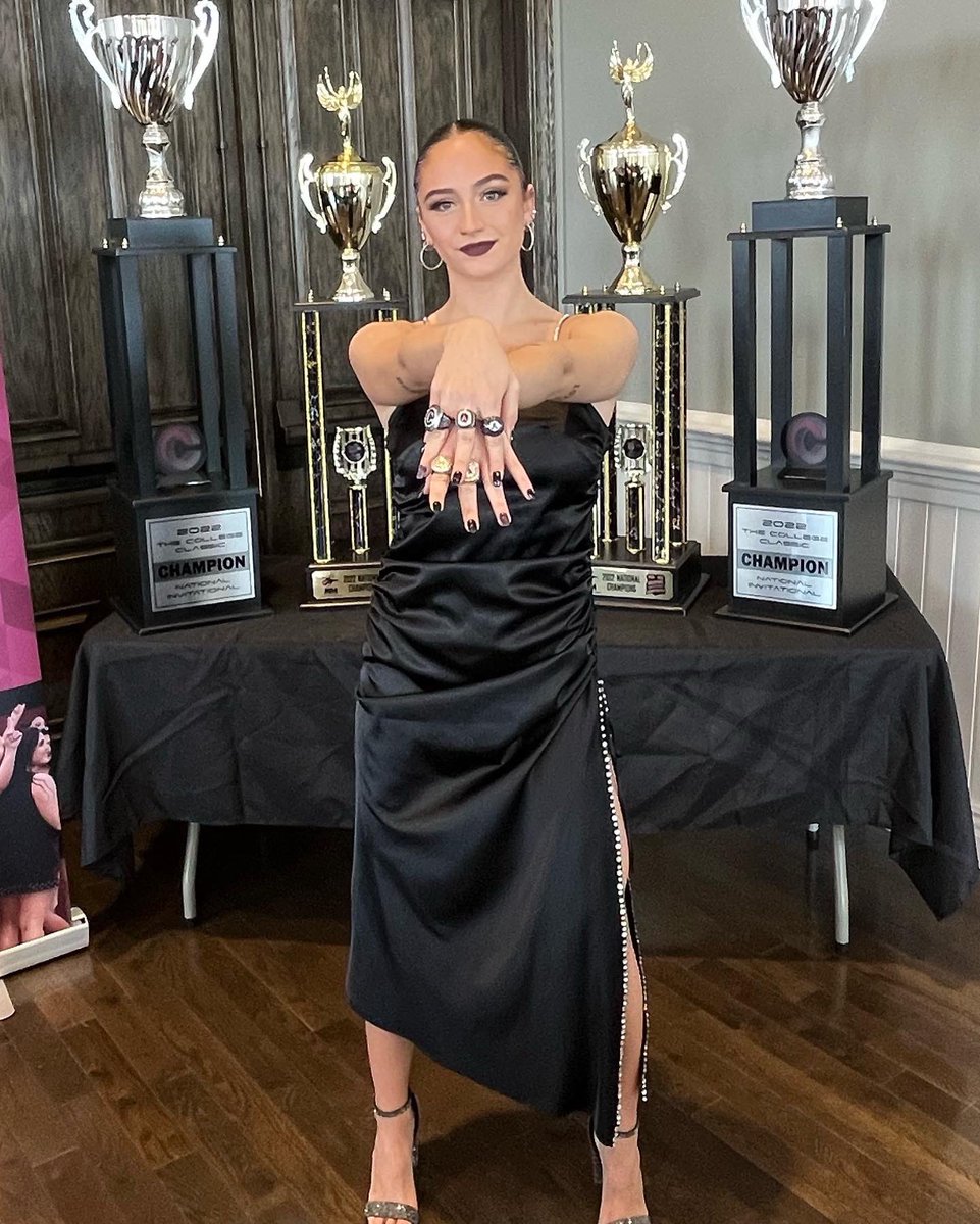 VickeyAbel's tweet photo. What a nice “Ring Ceremony” at Alma College Oprea House!  Check out that bling!  Congratulations on your achievements girls❤️
Onto the next season….. https://t.co/CtClhev92b