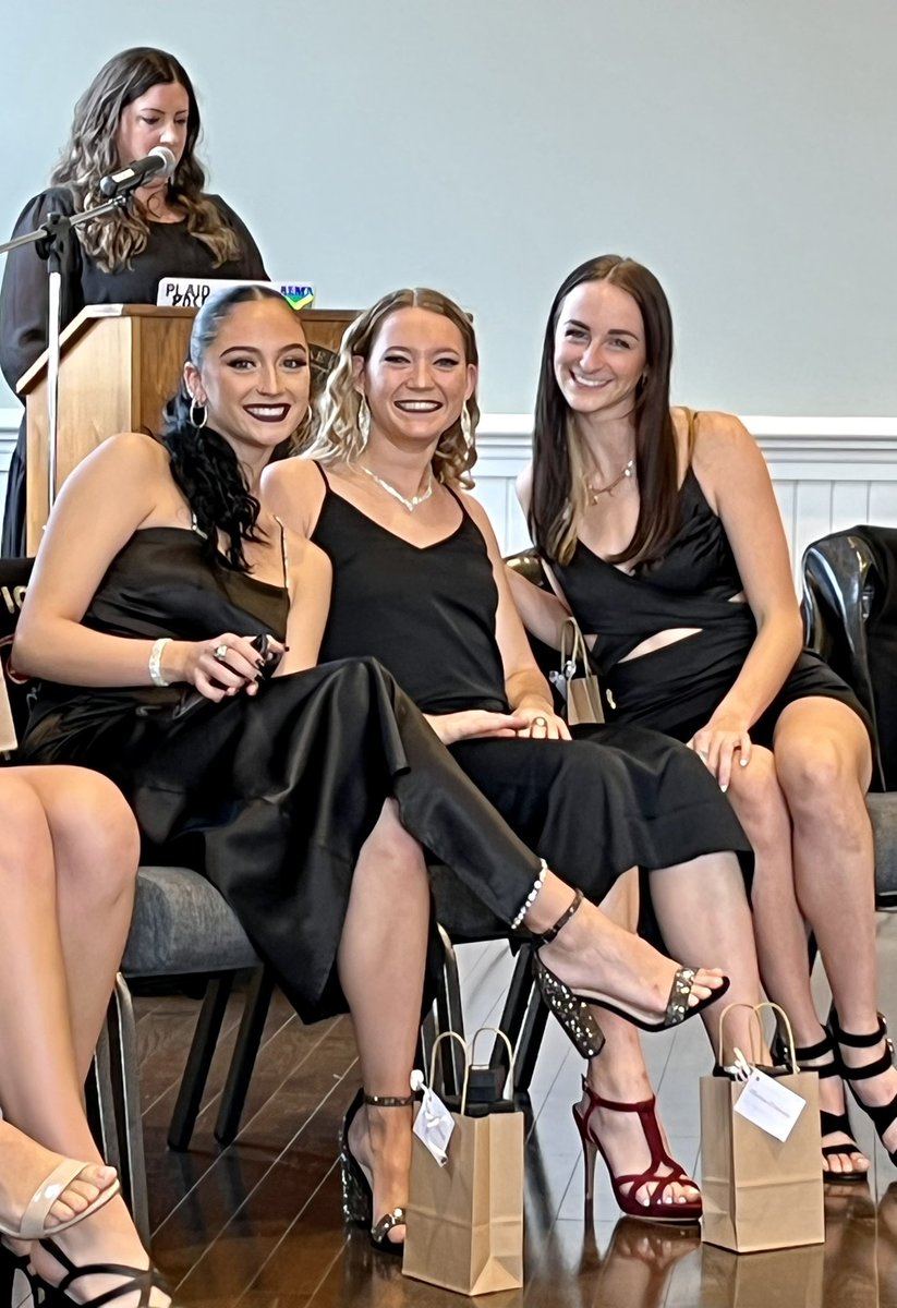 VickeyAbel's tweet photo. What a nice “Ring Ceremony” at Alma College Oprea House!  Check out that bling!  Congratulations on your achievements girls❤️
Onto the next season….. https://t.co/CtClhev92b