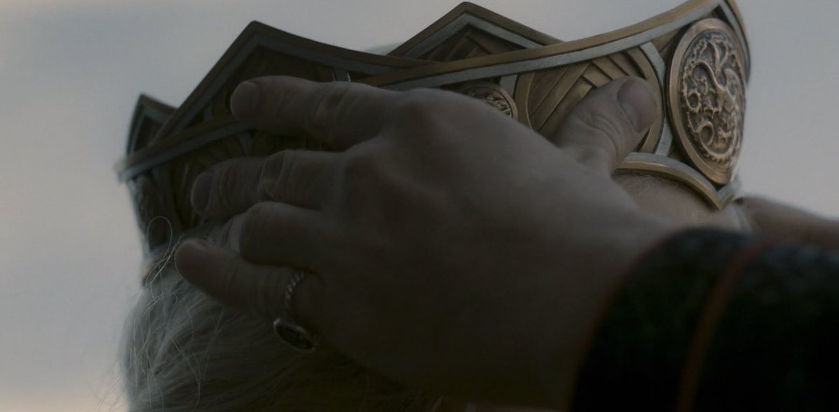 westerosies's tweet image. “I now proclaim Rhaenyra of the House Targaryen, First of Her Name, Queen of the Andals and the First Men, Lord Protector of the Seven Kingdoms. Long may she reign.” #HouseOfTheDragon