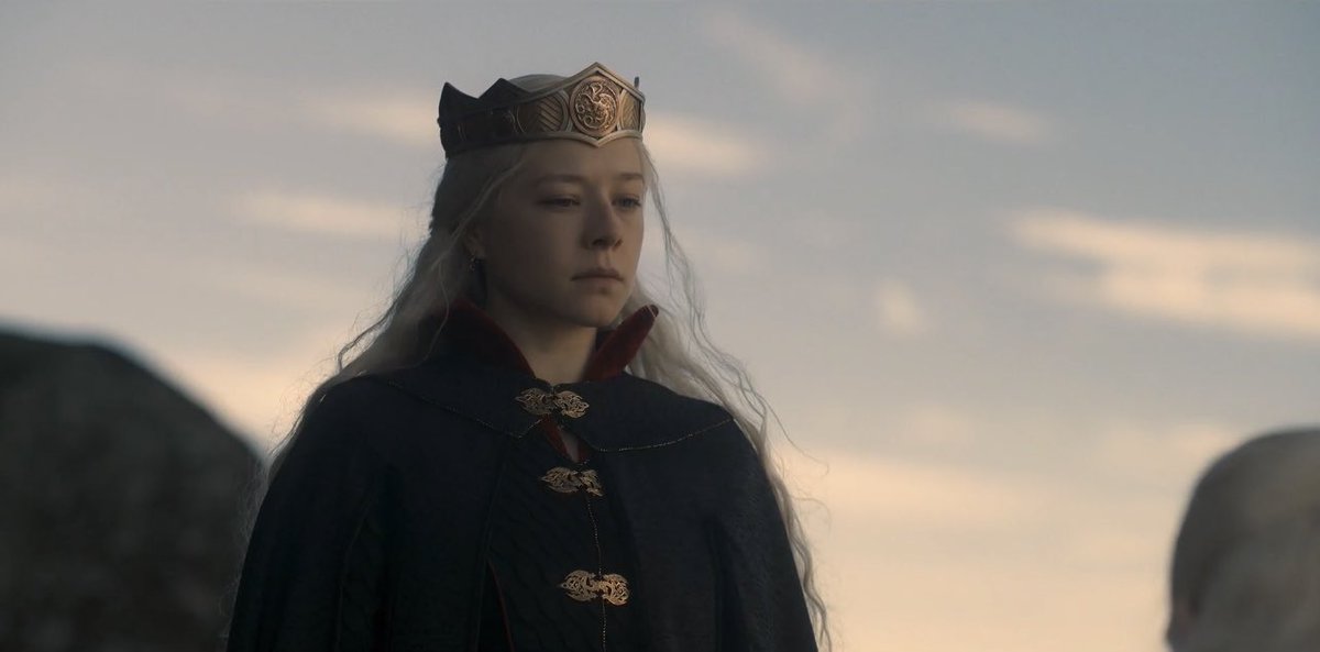 westerosies's tweet image. “I now proclaim Rhaenyra of the House Targaryen, First of Her Name, Queen of the Andals and the First Men, Lord Protector of the Seven Kingdoms. Long may she reign.” #HouseOfTheDragon
