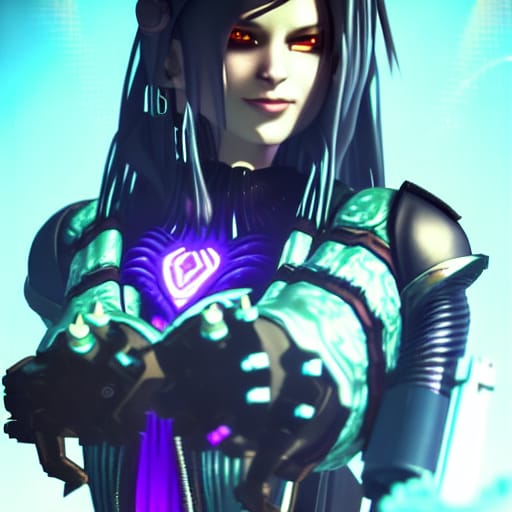 Ogre4hire's tweet photo. "Cyberpunk warlock" - made with @NightCafeStudio 

https://t.co/KCcOe35yUw

#aiart #nightcafe #digitalart https://t.co/KCcOe35yUw https://t.co/vTepFqg4RY