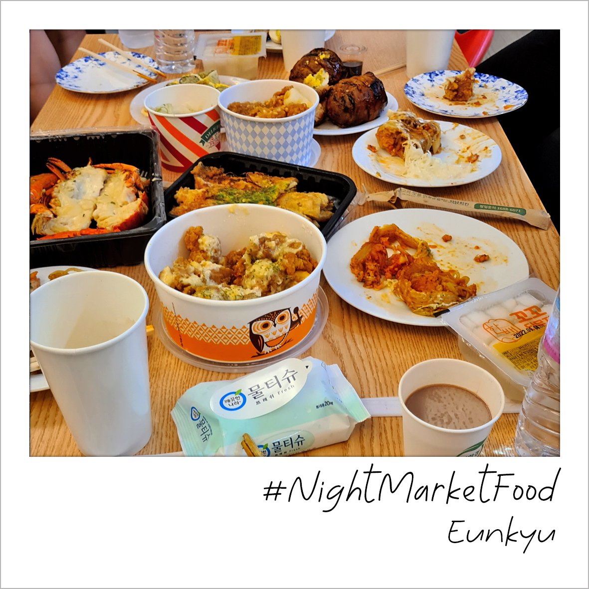 Millions_ivp's tweet photo. [#Eunkyu #은규 ]

Late night Jeju market food. Very delicious 😋 

제주에서 맛있는 야식! 😋 

#millions #TheMillionsSeries #MillionsMembers #밀리언즈 #야식 #marketfood #jeju #latenightsnack #제주도 #제주도시장 https://t.co/VqPWfSWQll