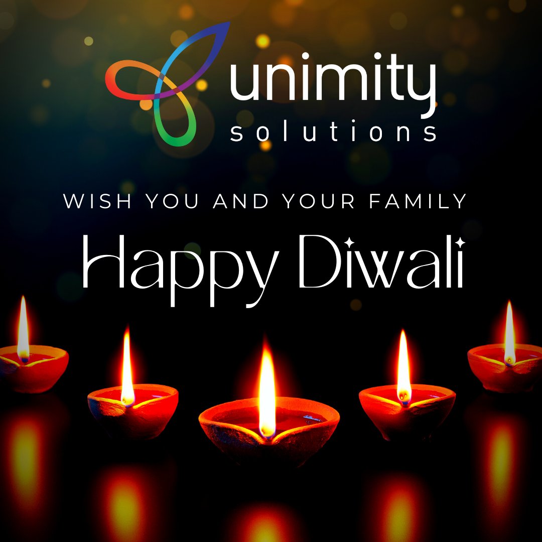 On behalf of Team @UniMity Solutions, we wish you and your family a Very Happy Diwali.
#diwali2022 #festivaloflights