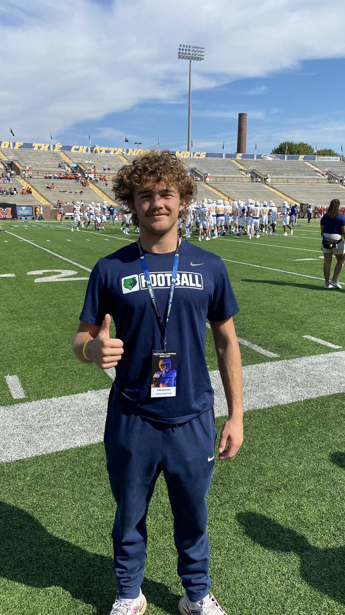 What a game! Big time Win for <a href="/GoMocsFB/">Chattanooga Football</a>. Thanks for the hospitality <a href="/CoachRustyW/">Rusty Wright</a> <a href="/Leytonteal88/">Leyton Teal</a>