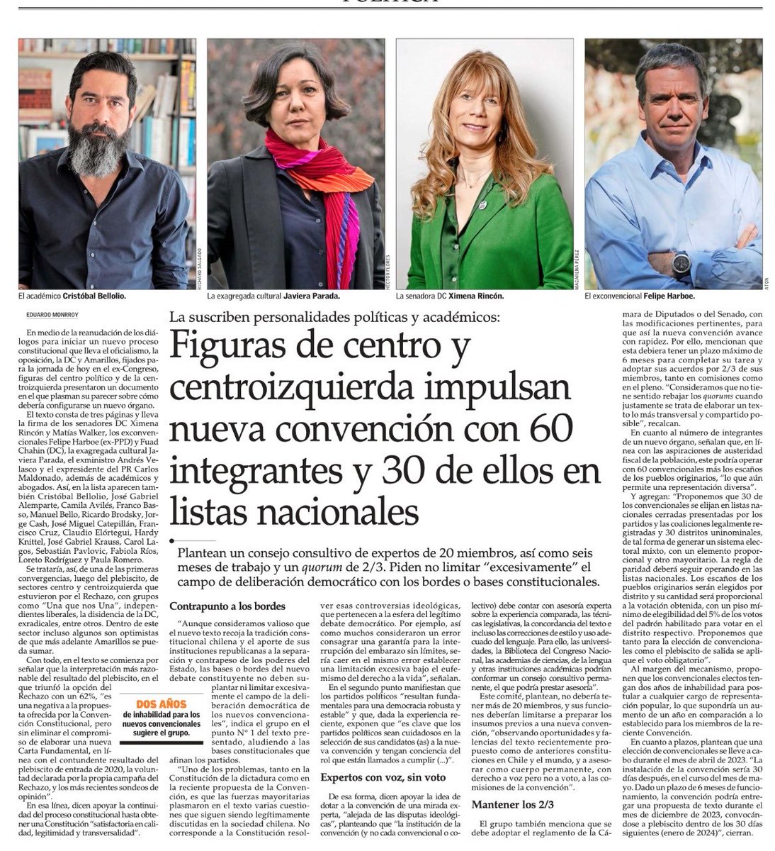 ximerincon's tweet photo. Un Nuevo Proceso no puede cometer los errores del anterior y debe aprovechar lo aprendido! Chile lo demanda! https://t.co/W0YVTsXLT0