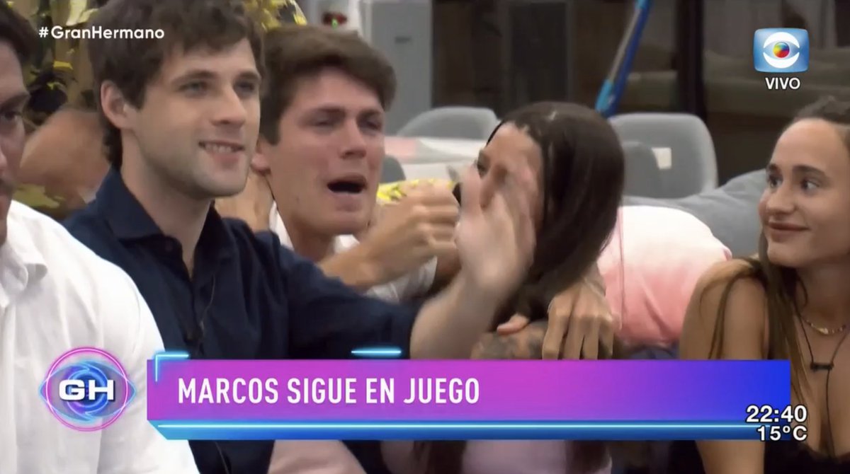 eeemiliano's tweet photo. SE GRITO COMO UN GOL vamos Marcos 
#GranHermano https://t.co/6GgllBarzo