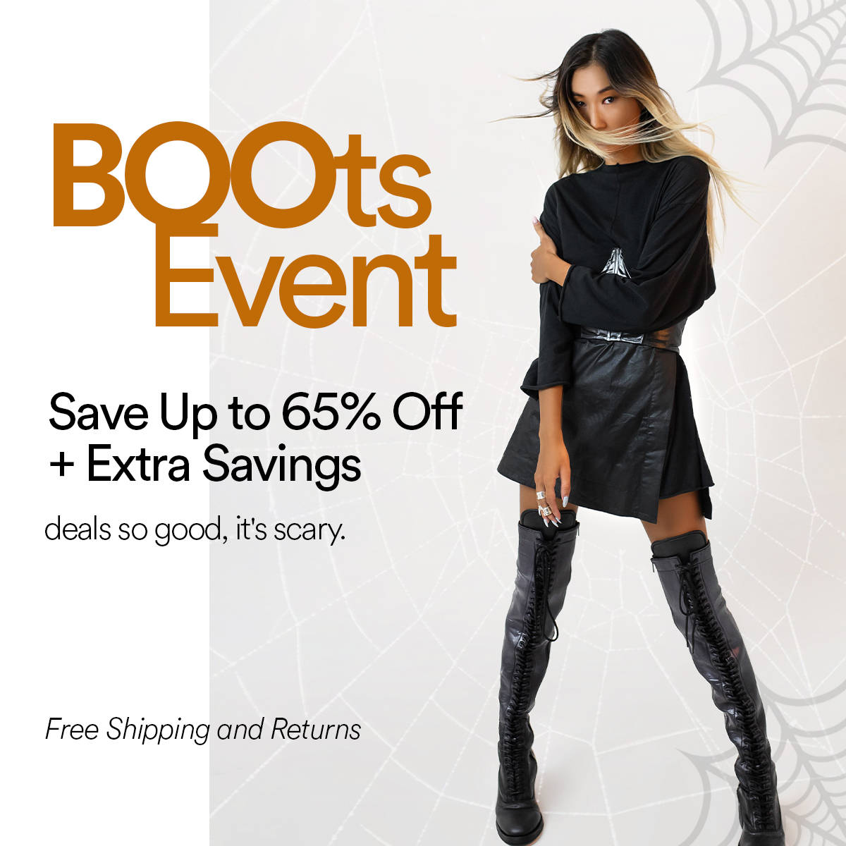 ShopSPO's tweet photo. Deals so good - it's scary! Boots &amp; booties all on sale up to 65% off; with extra savings added.

Shop now:
https://t.co/SOiQy5silg https://t.co/h9eGlfDACE