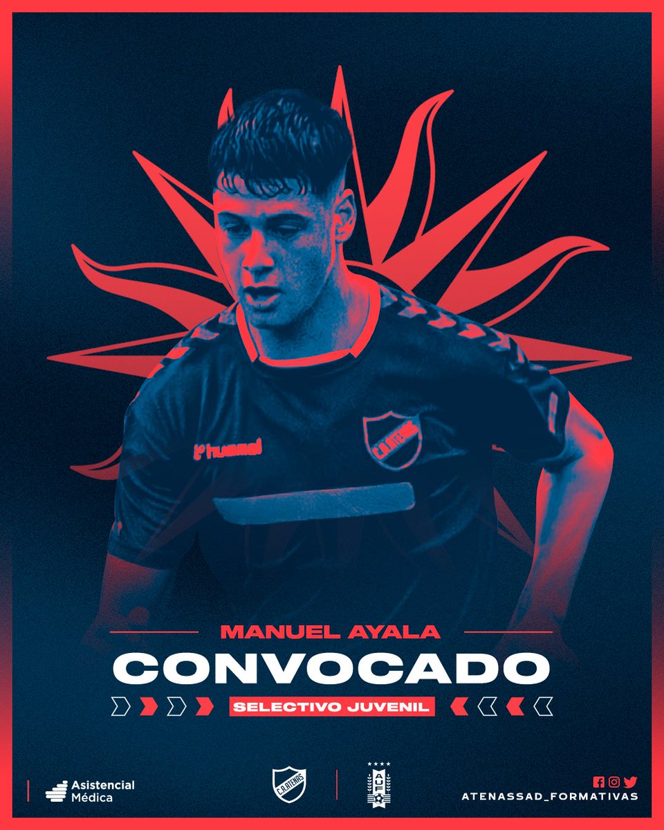 Manuel Ayala fue convocado al selectivo juvenil de <a href="/Uruguay/">Selección Uruguaya</a> a entrenar bajo la orden de Diego Alonso. 

¡Felicitaciones Manu!

#𝙀𝙡𝘾𝙡𝙪𝙗𝘿𝙚𝙏𝙤𝙙𝙤𝙨 🔵🔴 @asistencialmedica