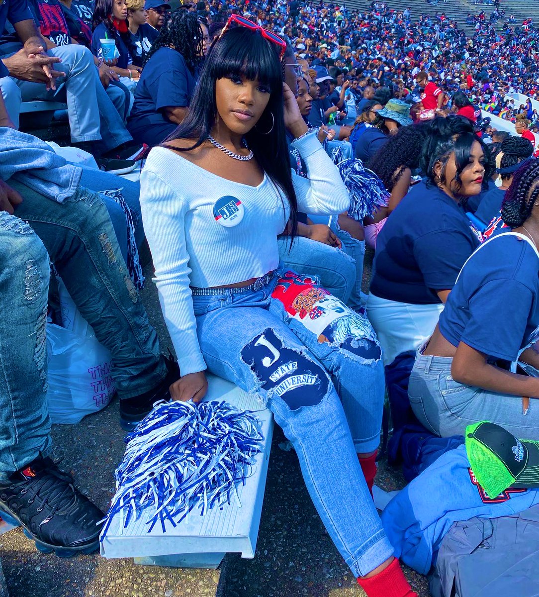 Homecoming22 🐯💙❤️ #JacksonStateUni #jsu24 #TheeILove
