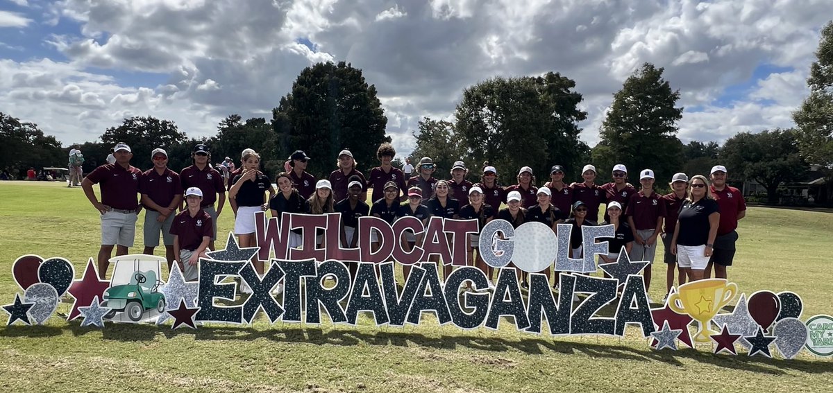 Clear Creek Golf Wildcat Extravaganza was a huge success today &amp; we are so thankful to those who played, sponsored &amp; volunteered! We enjoyed a beautiful day with our Wildcat Golf Family &amp; are so grateful for all the support &amp; love shown for Wildcat Golf!🐾⛳️