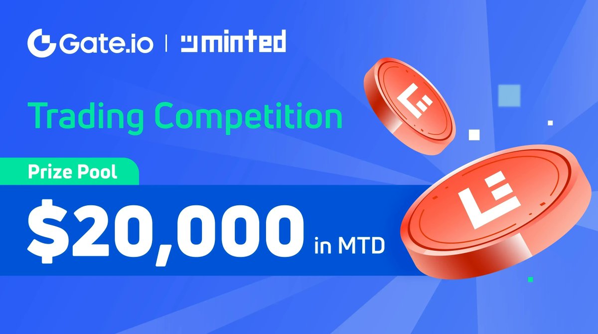 🔥Digital Bazaar of Wonders: $MTD Trading Competition is Live on  https://t.co/8kWqgDWNXb! Oct 22-29, 08:00 UTC Share $20,000 Rewards in $MTD  🔸Follow @gate_io & @MintedNetwork 🔸Like & RT 🔸Participate:  https://t.co/2fFO5G2Awr 👉Details: https://t.co ...
